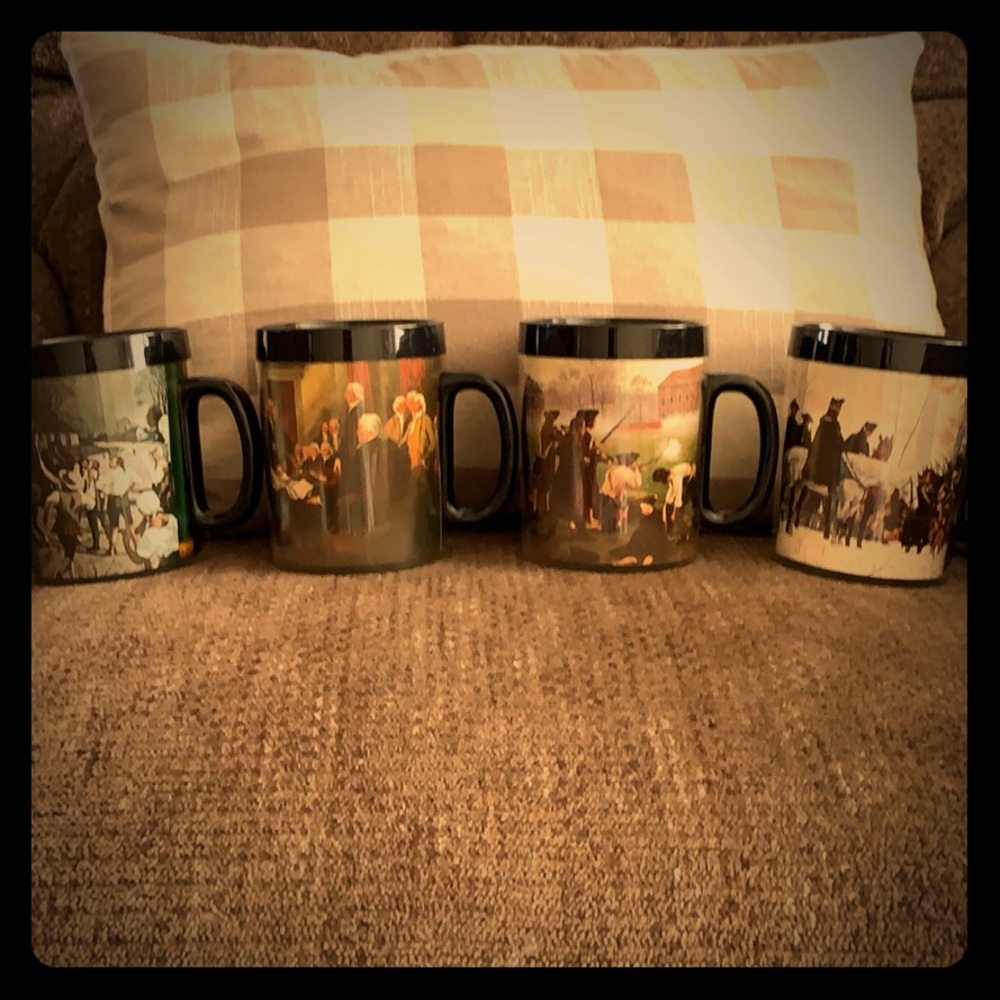 Vintage Historical Mugs